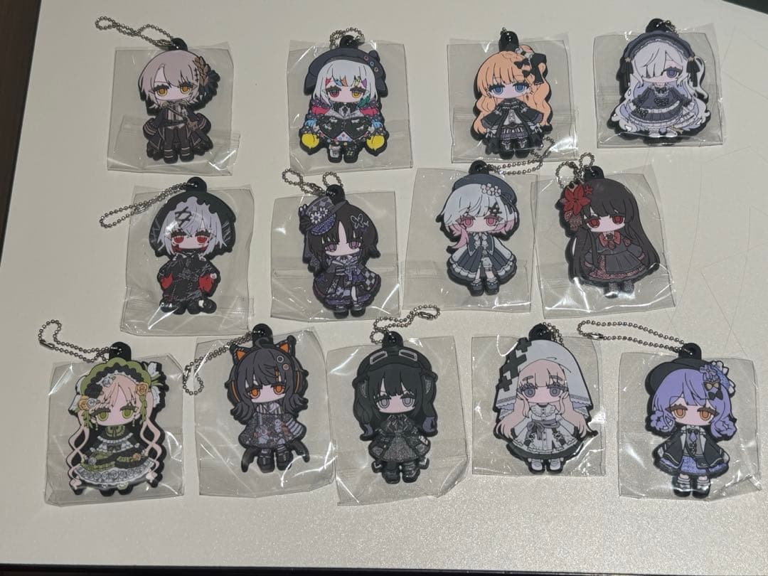 魔法少女ノ魔女裁判 ラバーキーホルダー フルコンプセット - メルカリ