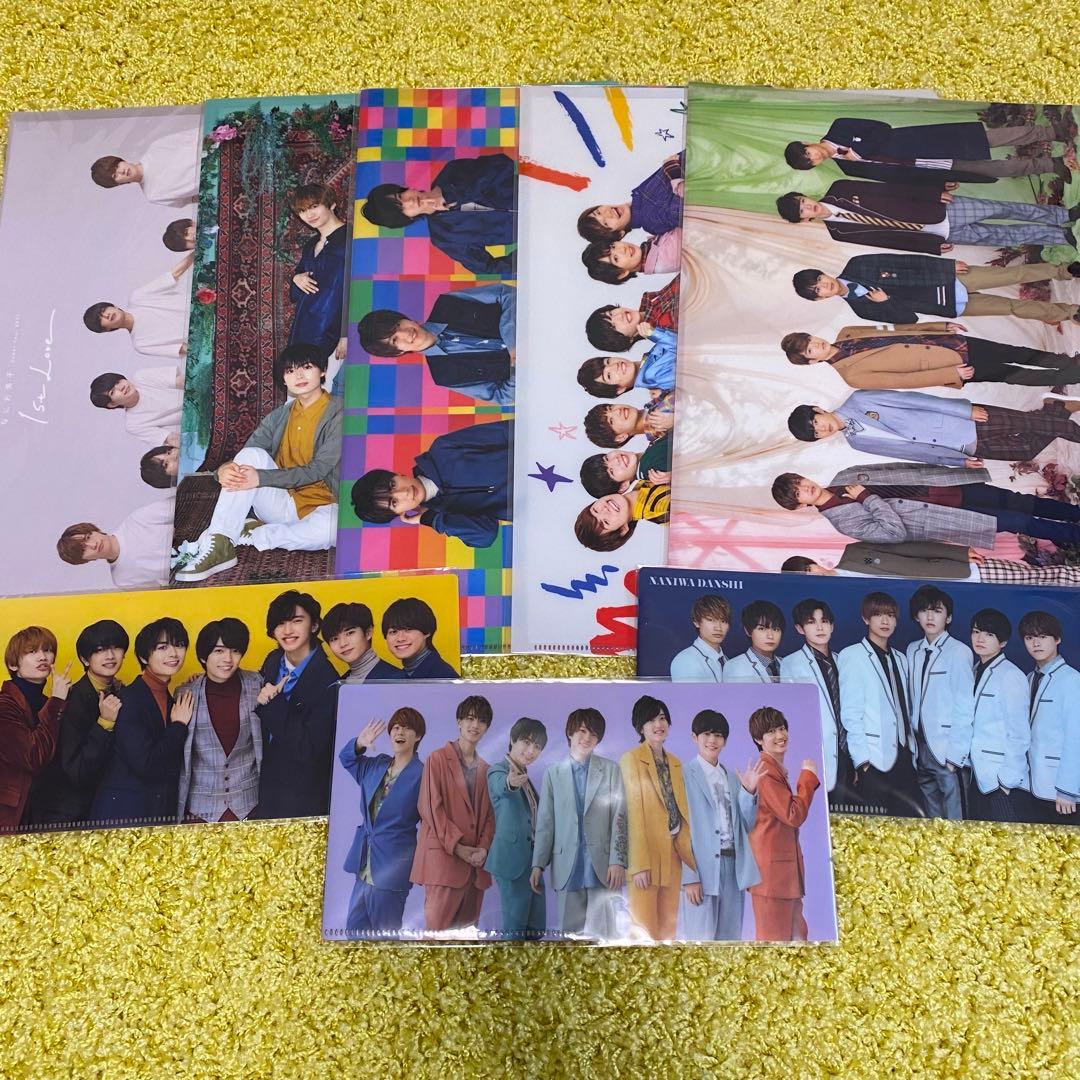 なにわ男子 アクスタ アクキー 全種 クリアファイル まとめ売り