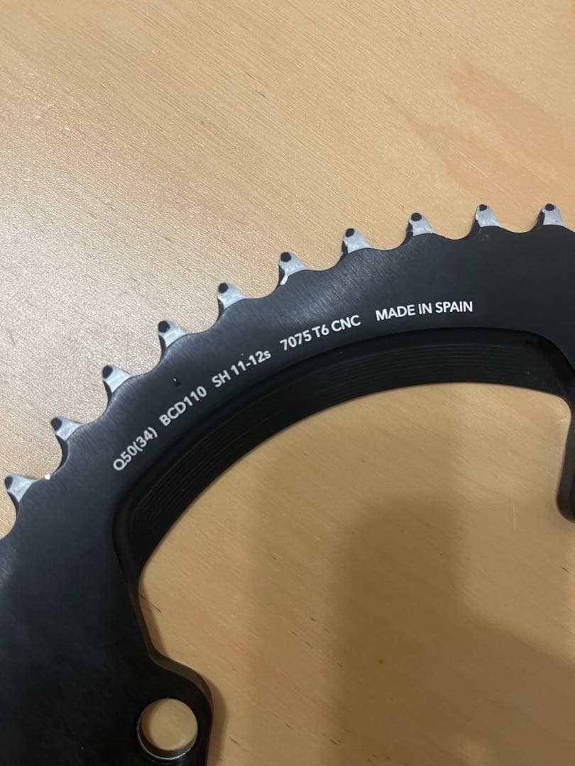 ROTOR Q-Rings 50-34 楕円チェーンリング - メルカリ