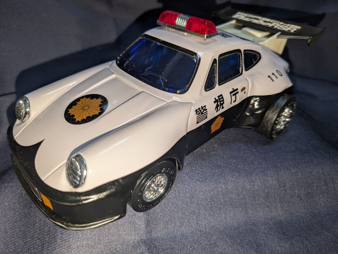 ブリキ自動車 ポルシェパトカー turboRSR - メルカリ