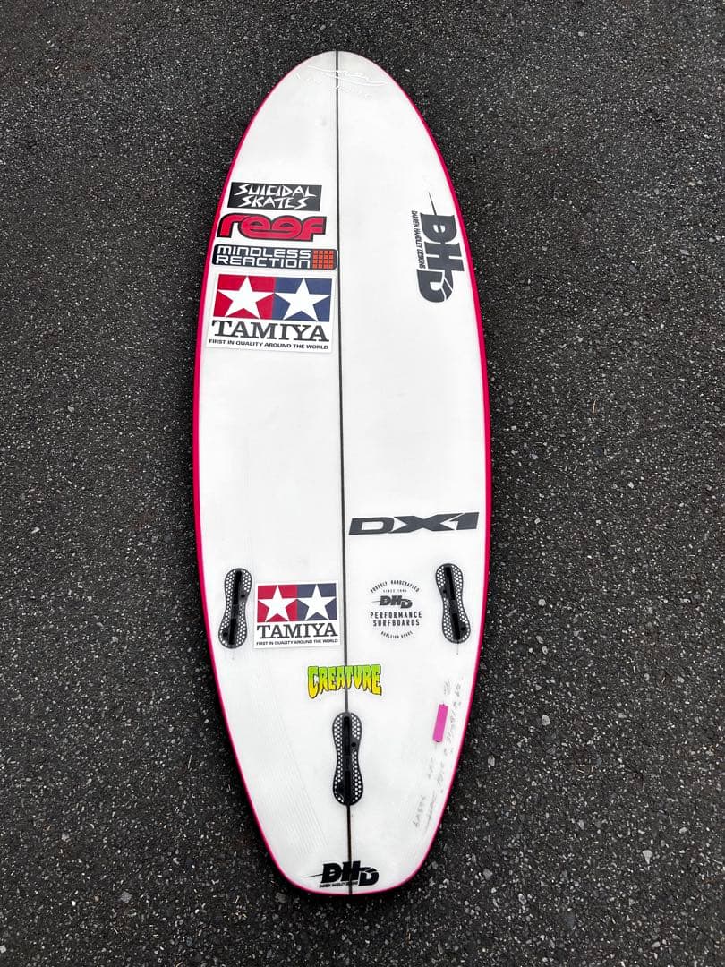 【美品】DHD DX1 JF 5’7” 24.7L サーフボード