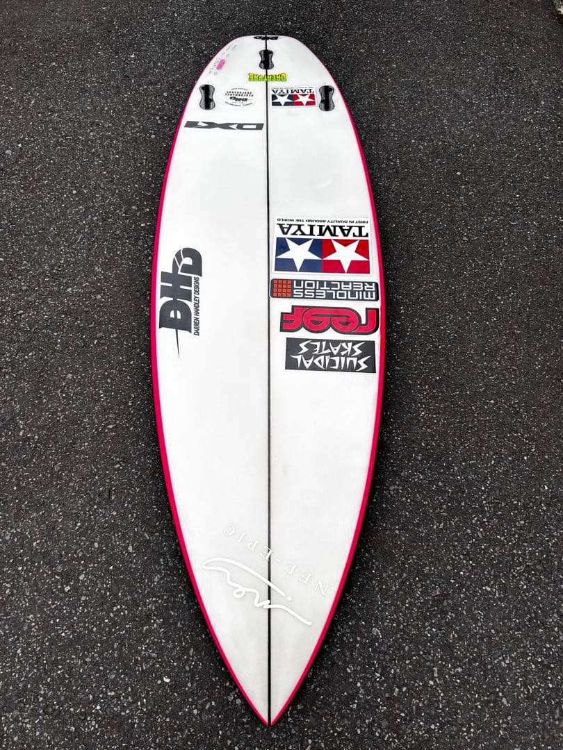 【美品】DHD DX1 JF 5’7” 24.7L サーフボード
