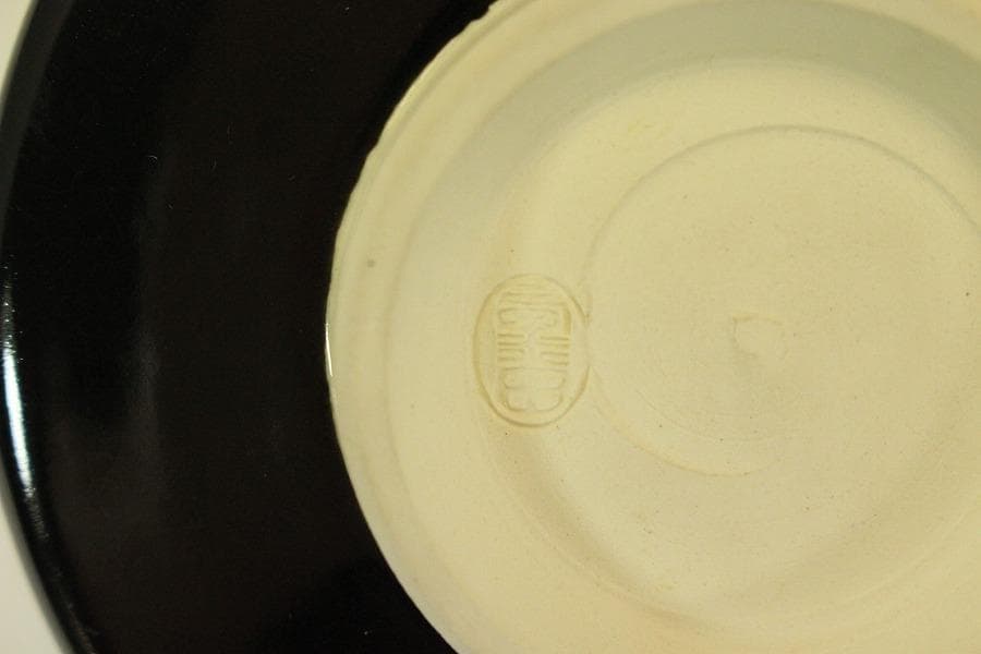 茶道具 福鼡之絵 茶碗 粟田焼 佳山 木箱付(メ1393) - メルカリ