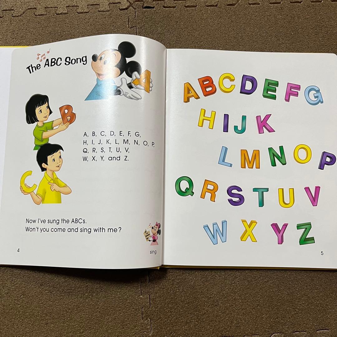 DWE シングアロング 絵本 CD Sing Along ディズニー英語システム