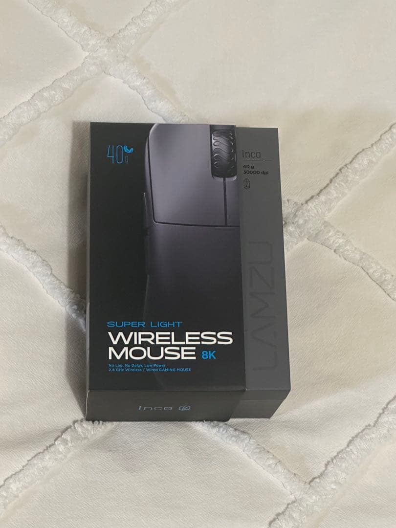 lamzu Inca Wireless Lamzu Inca ワイヤレスマウス BLACK Mouse 8K
