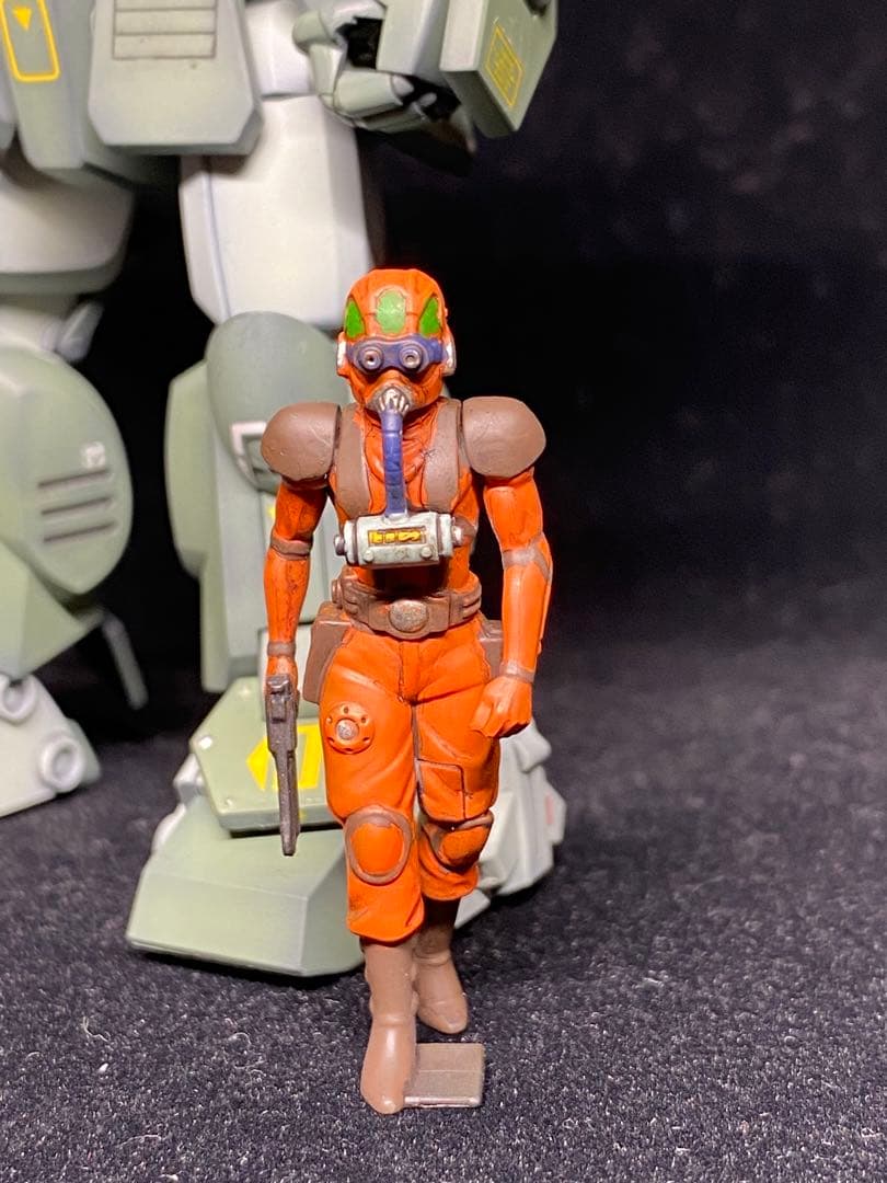 【プラモデル完成品】　HG スコープドッグ＋拡張パーツセット1.2