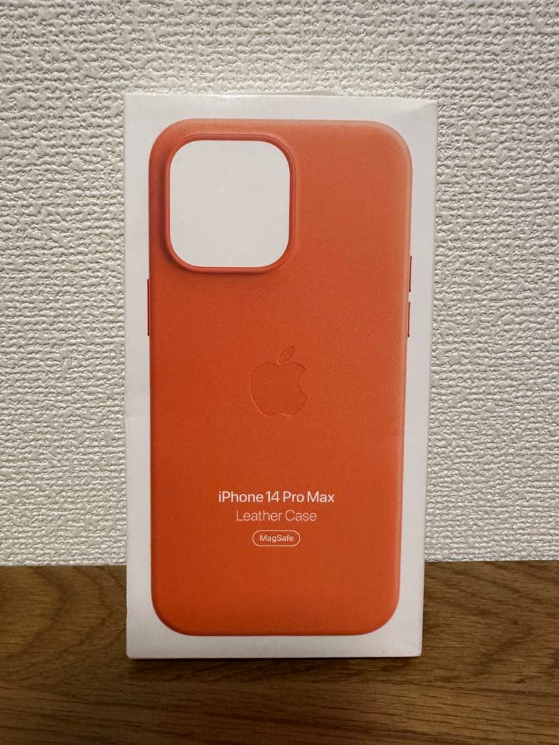 『新品　未開封』　iPhone 14 Pro Max レザーケース オレンジ ヨドバシ.com - アップル Apple MagSafe対応 iPhone 14 Pro Max レザー