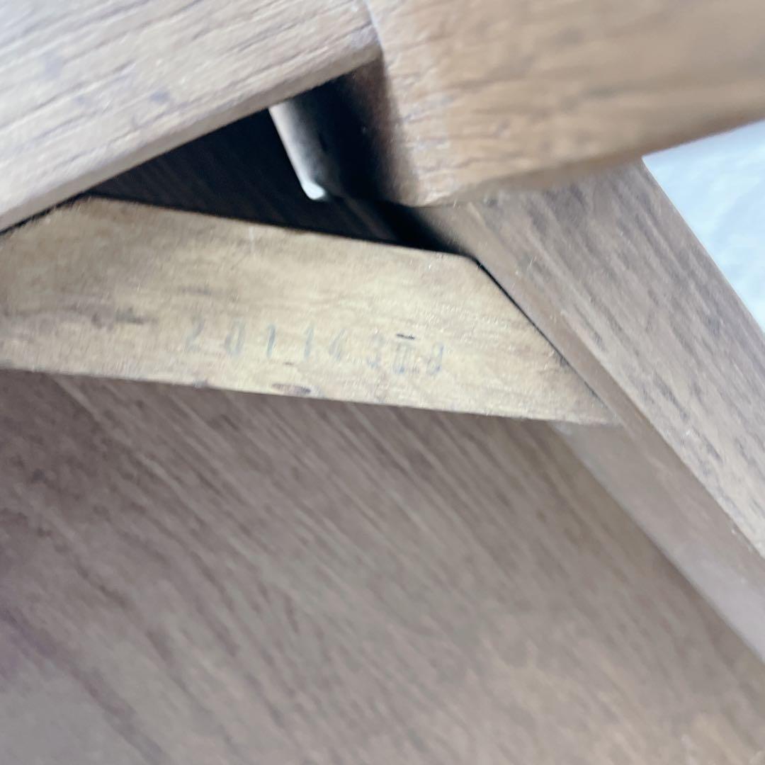 ✨稀少✨ フジシ RINGO ARM 天然木 肘置き ダイニング デスク チェア