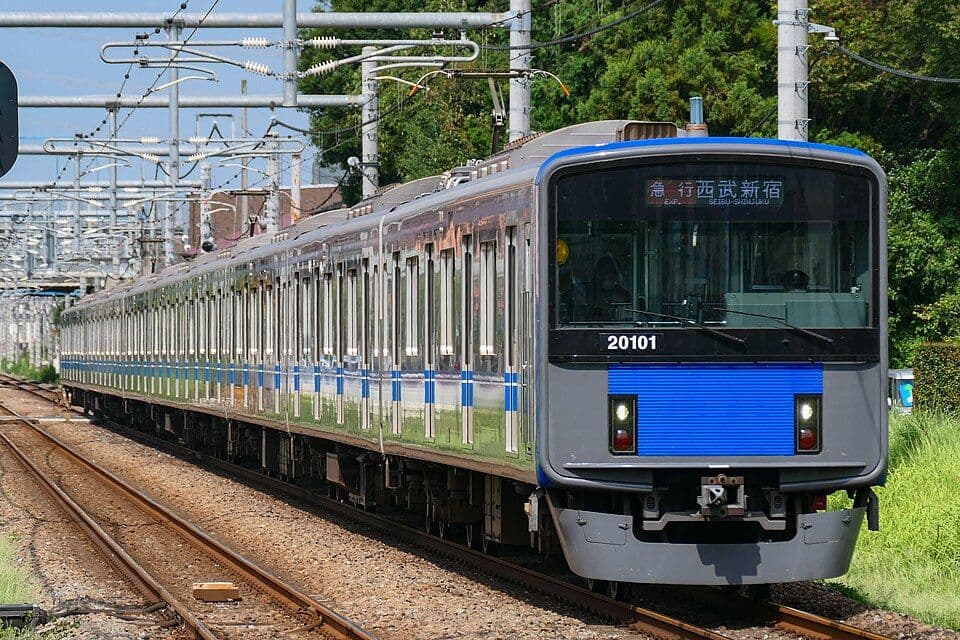 GM31546 西武20000系(新宿線・20157編成・白ライト)8両セット