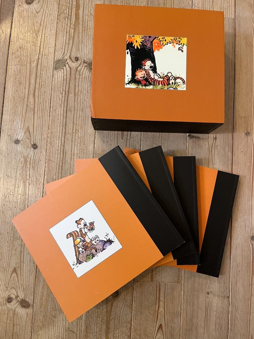 The Complete  and Hobbes 4冊セット The Complete Calvin and Hobbes [Box Set] [Paperback] [Illustrated