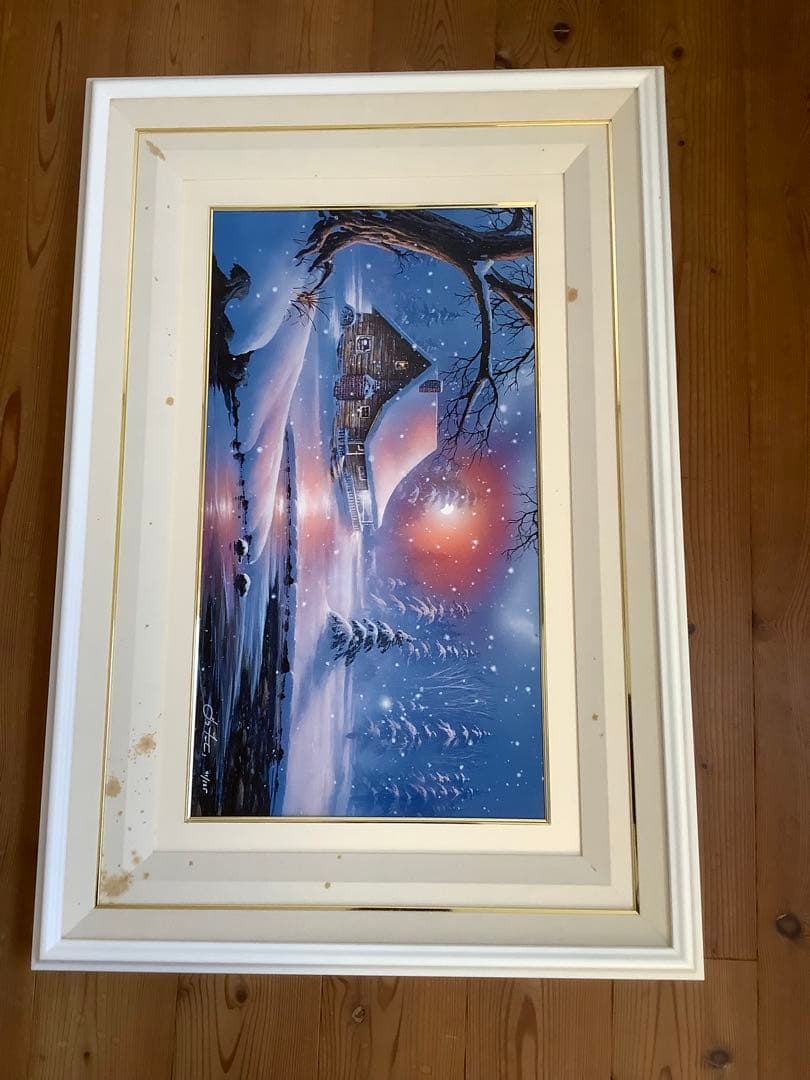 Evening Light Ⅱ 冬の風景 アート 12月の風景2024」 by アキオ｜Artmeter｜暮らしを彩るアートが、きっと