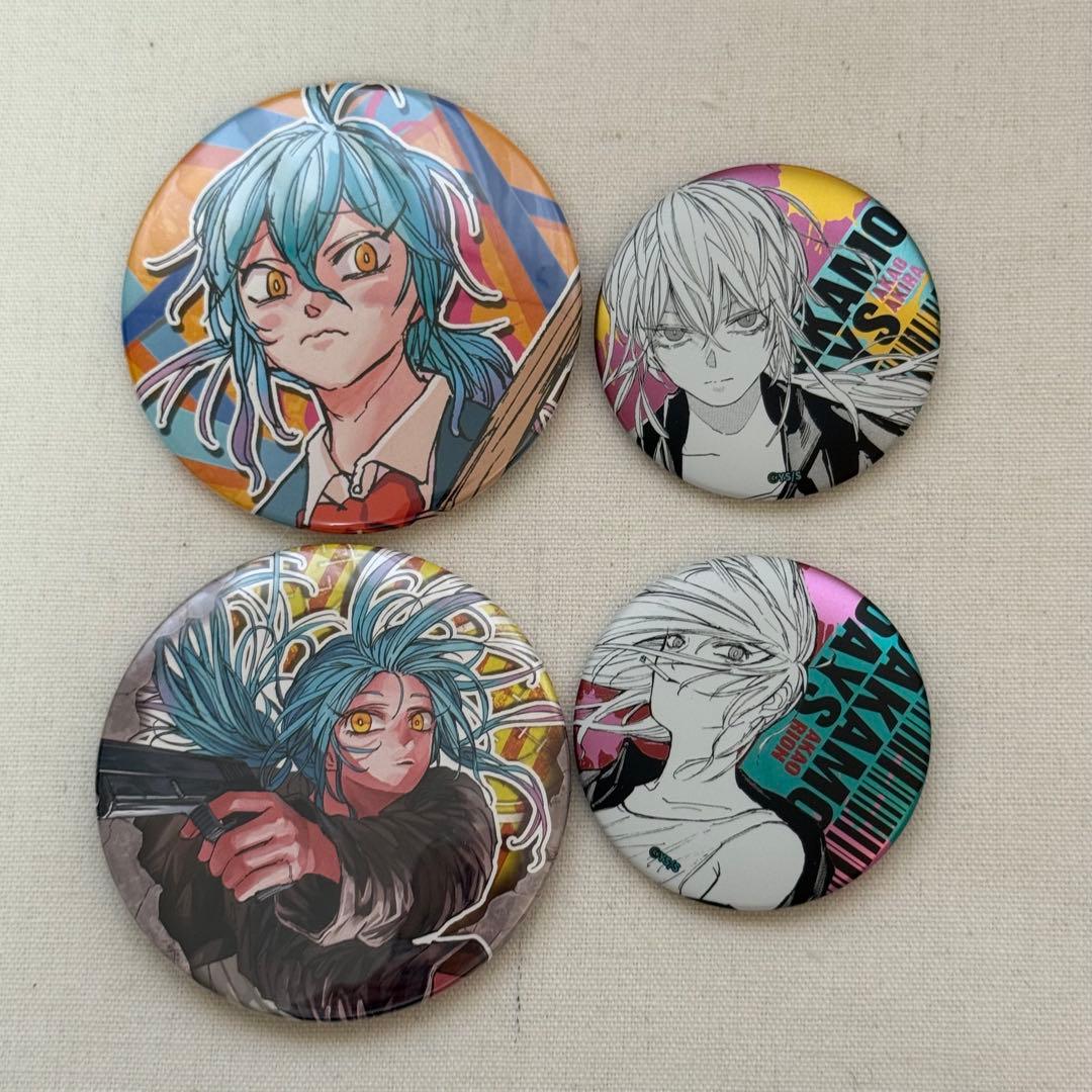 サカモトデイズ 赤尾 晶 リオン デコレ コレクション缶バッジ - メルカリ