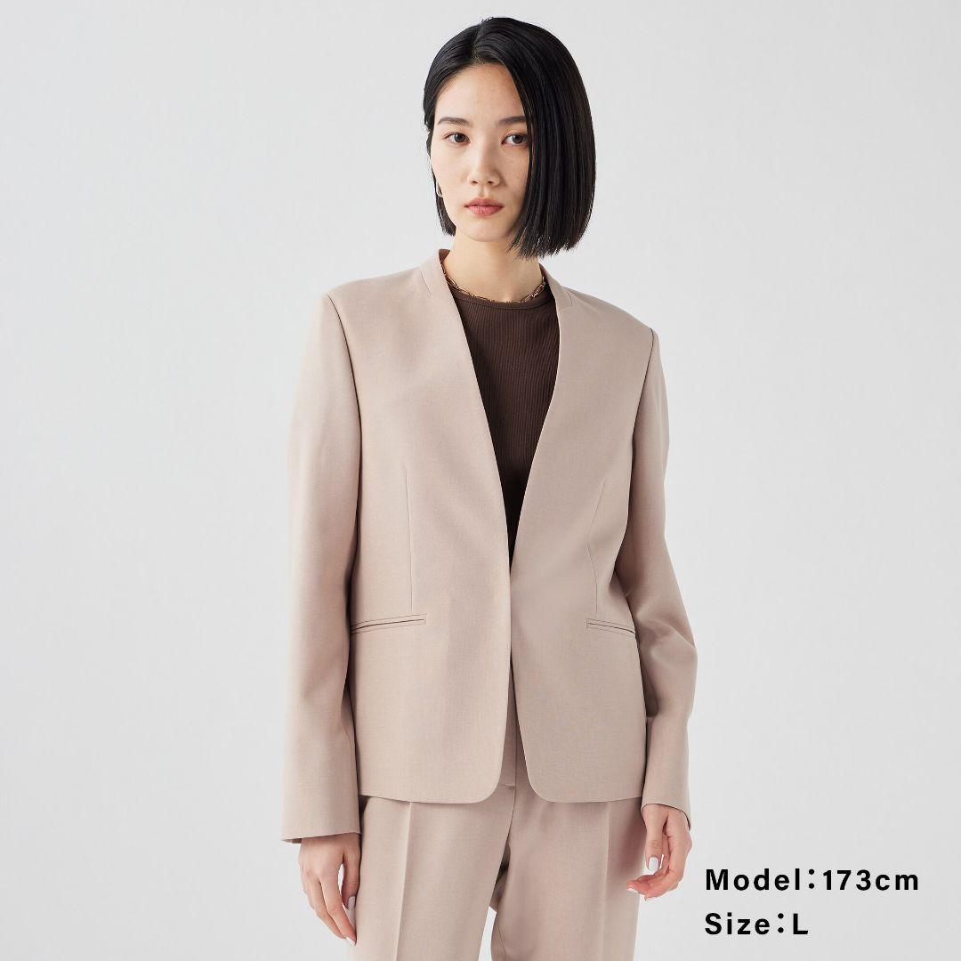 PLST プレミアムオックス パンツスーツ サイズL