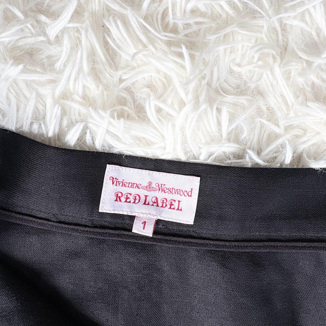 美品 ヴィヴィアンウエストウッド 変形スカート アシンメトリー リネン