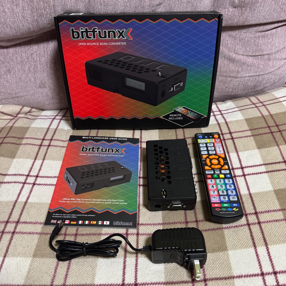 【新品動作確認済】OSSC Open Source Scan Converter OSSC SCART Component VGA to HDMI Open Source Scan Converter 1.8