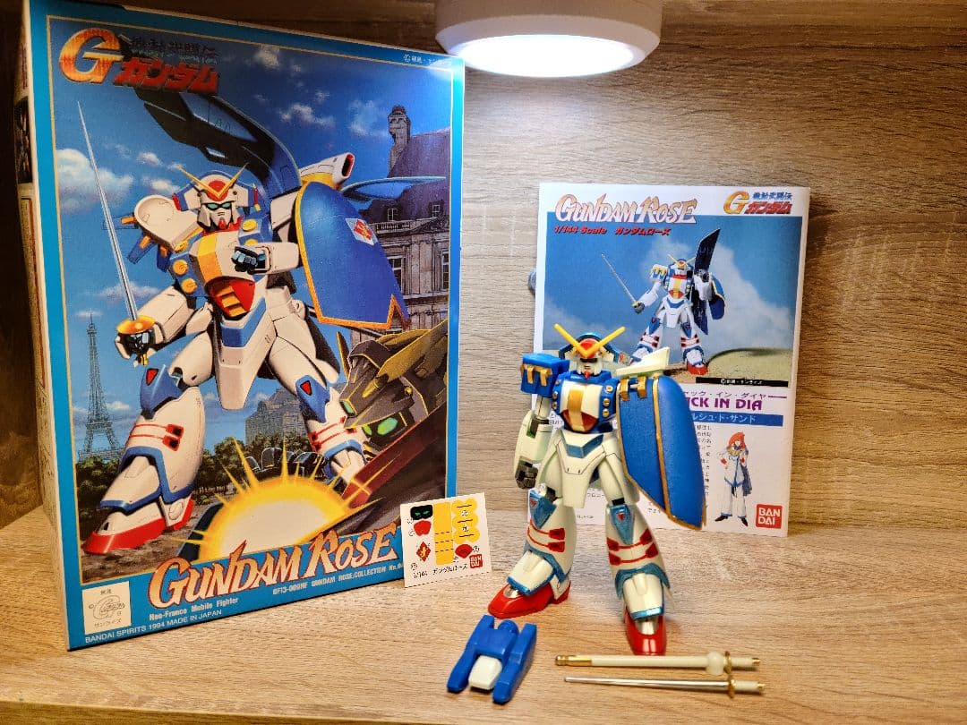 1/144 Gガンダム プラモデルセット (旧キット+Gフレーム3体)