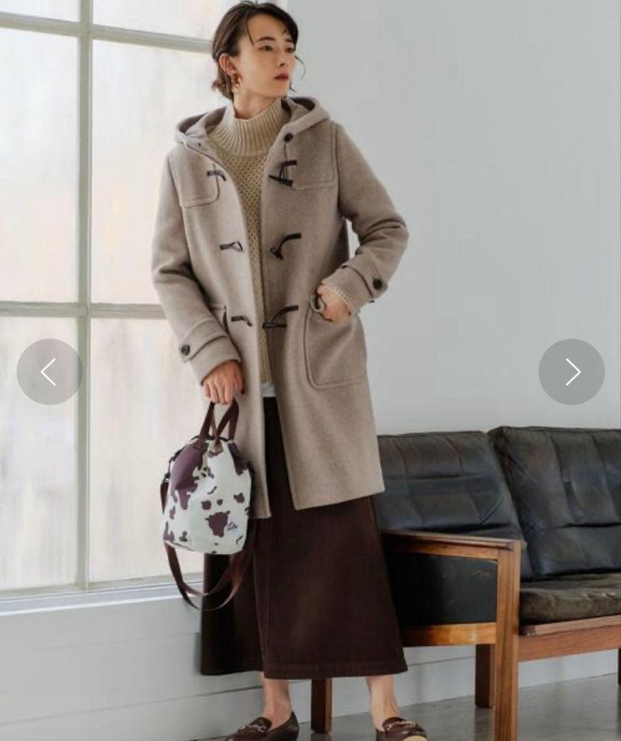 green label relaxing ダッフルコート サイズ34 グリーンレーベルリラクシング(GREEN LABEL RELAXING UNITED ARROWS