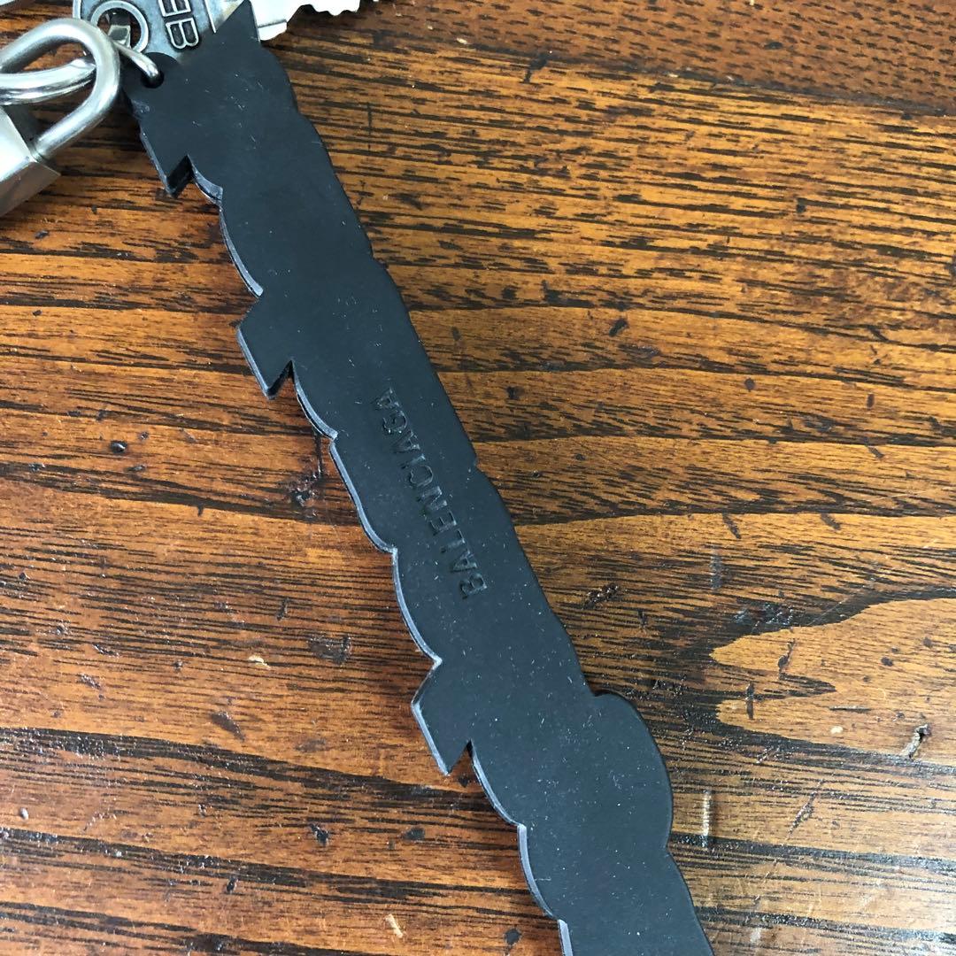 BALENCIAGA バレンシアガ KIT キーチャーム ブラック - メルカリ