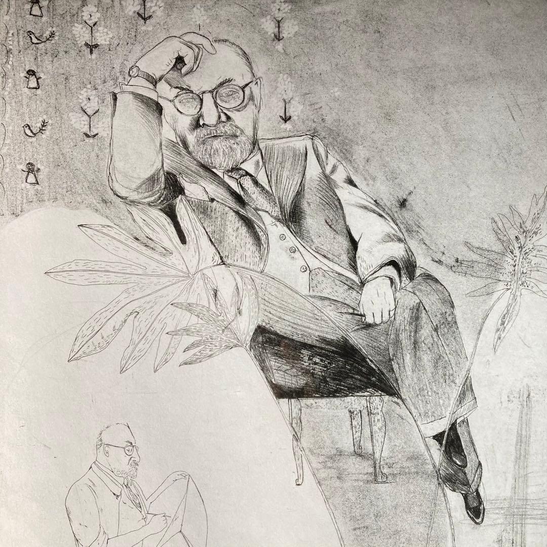 真作】山本容子「Mild Matisse」1982年 銅版画 直筆サイン 版画 - メルカリ