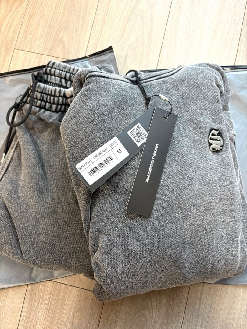 早いもの勝ち SINNERS ATTIRE☆コットン セットアップ Mサイズ - メルカリ