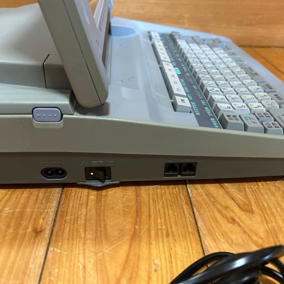シャープ SHARP カラー ワープロ ワードプロセッサ 書院 WD-VP1 - メルカリ