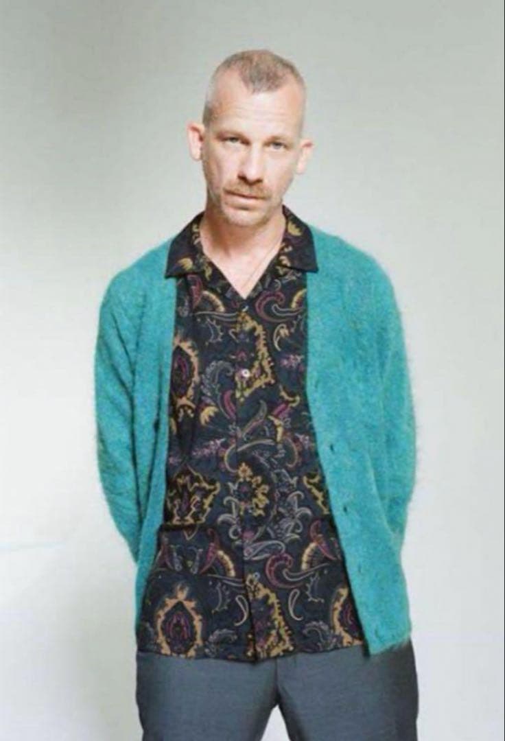 supreme 15fw heather cardigan teal M - メルカリ