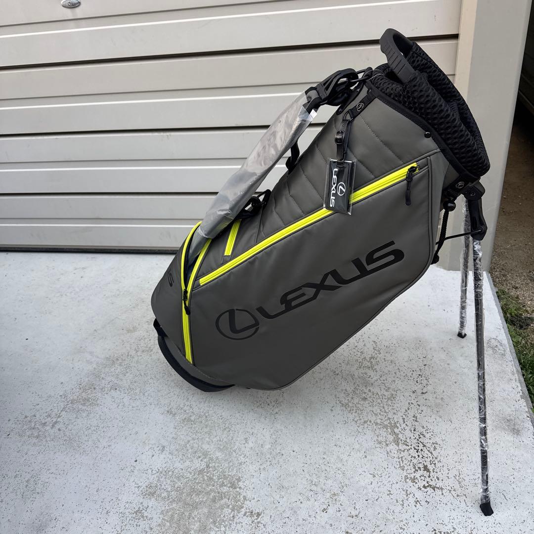 LEXUS ゴルフバッグ・キャディバッグ グレー - メルカリ