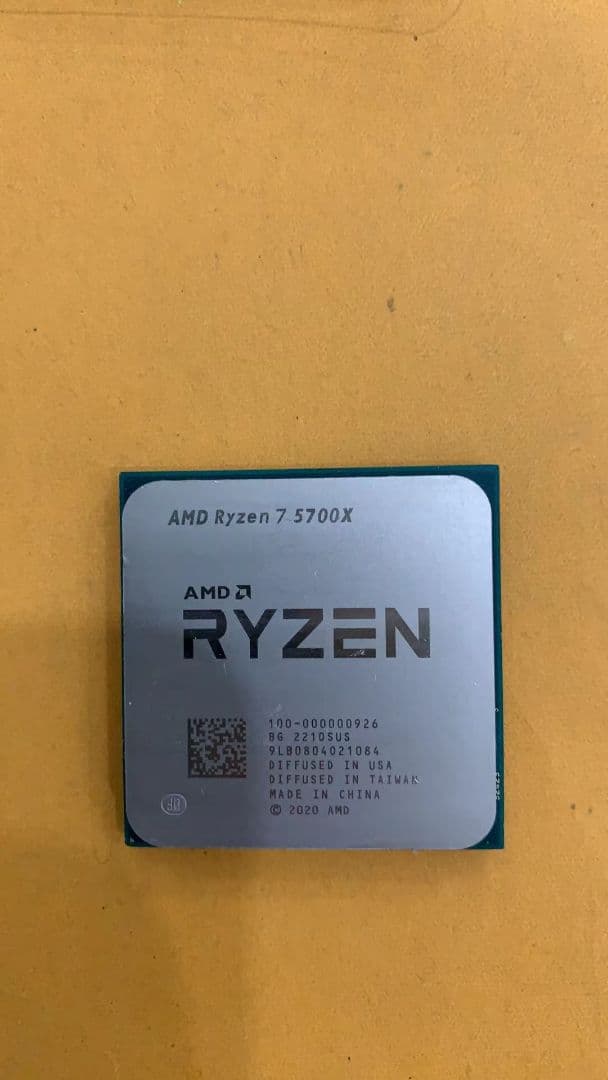AMD- Ryzen 7 5700X LGA【中古】CPU - メルカリ