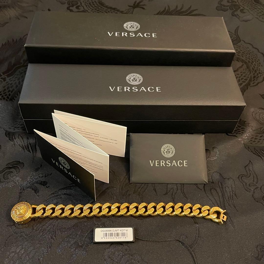 VERSACE ヴェルサーチ メデューサ 喜平 チェーン ブレスレット