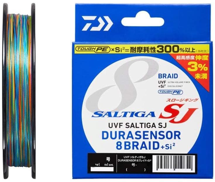 ダイワ PEライン ソルティガ デュラセンサー ×8+Si2 2号 1200m DAIWA（ダイワ） UVF ソルティガ デュラセンサ―＋Si2 8ブレイド