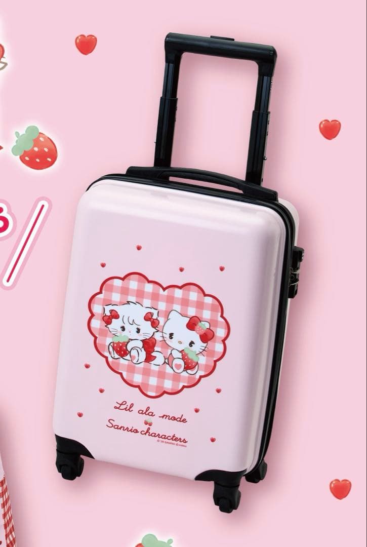 Lil ala mode×サンリオキャラクターズ 当りくじ キャリーケース 最安