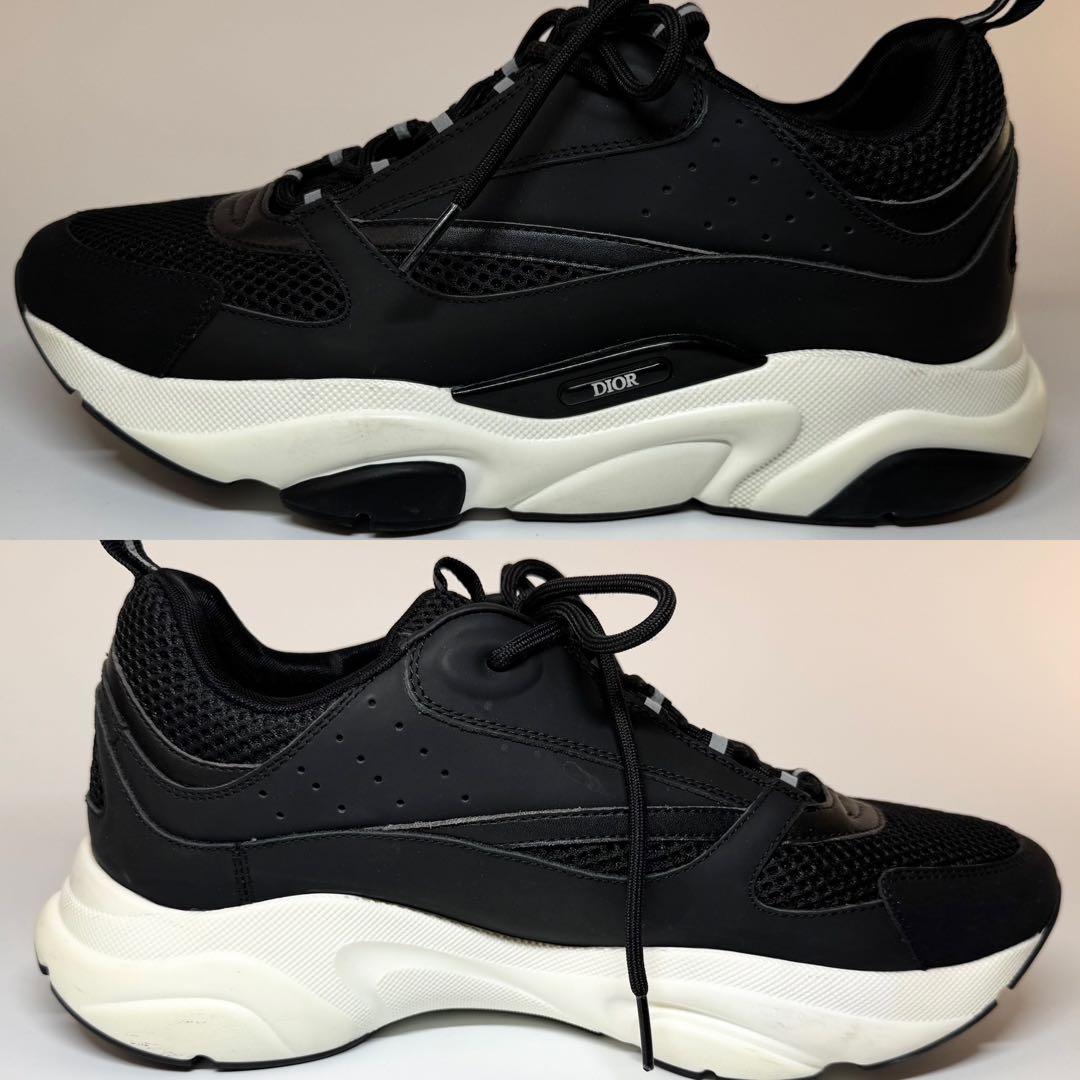 美品】Dior B22 スニーカー ダッドシューズ メッシュ ブラック 43