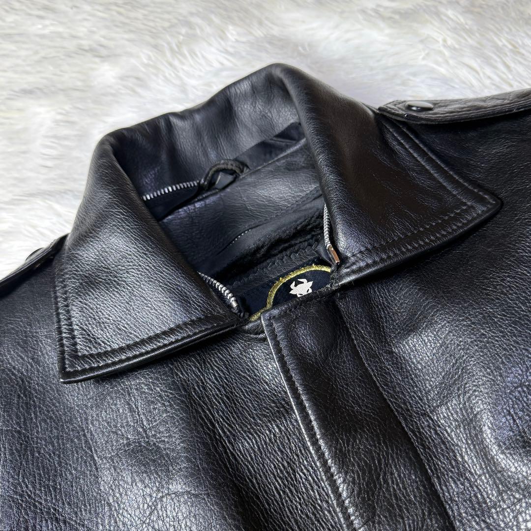 90s】G-1 フライトレザージャケット M 襟ボア・ライナー付き完品