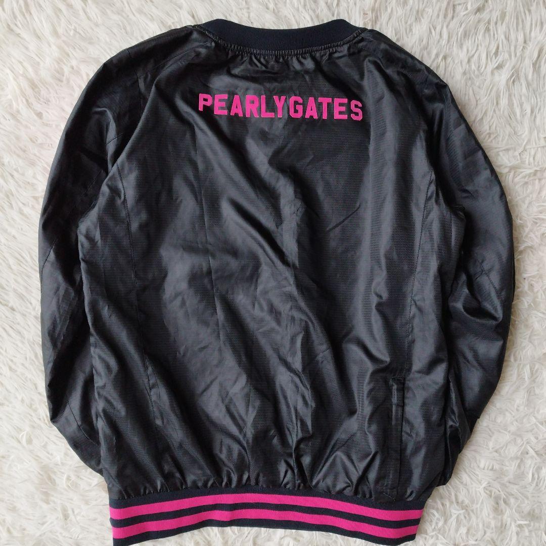 美品✨パーリーゲイツ ツインスニード 2点セット ブランドロゴ 黒 紺 0