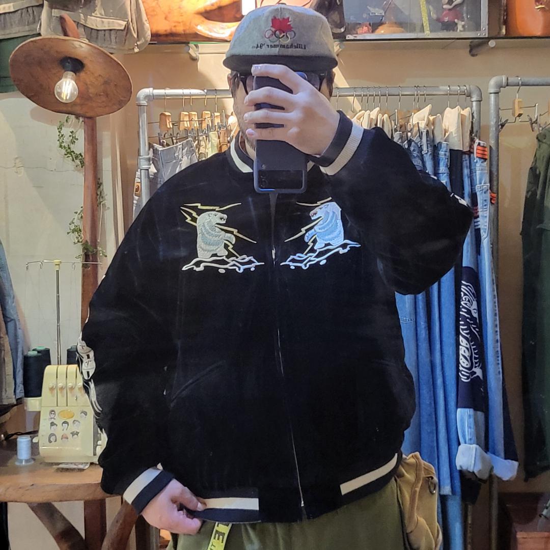 50´sライク別珍 スーベニアジャケット○サイズXL○（商品番号5726）