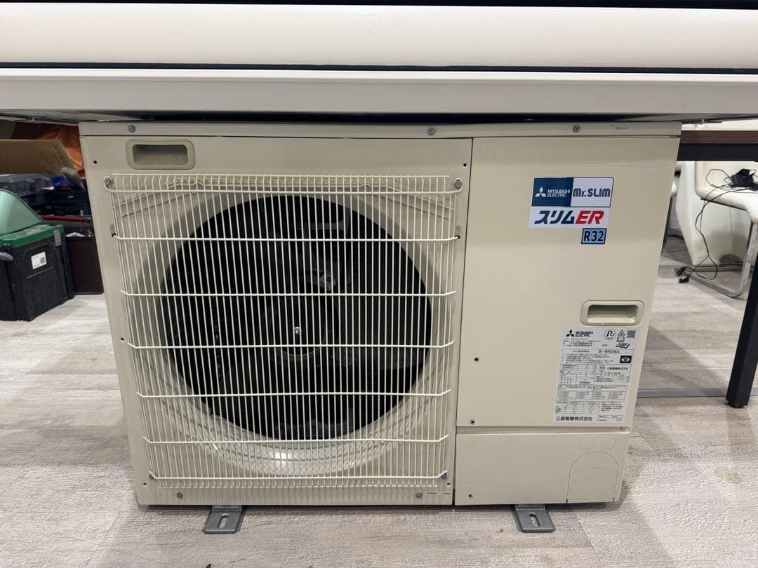 三菱電機 MSLIM ER R32 エアコン本体　三相200v PCZ-ERMP45KZ 三菱電機 スリムER 業務用エアコン 天井吊形 シングル