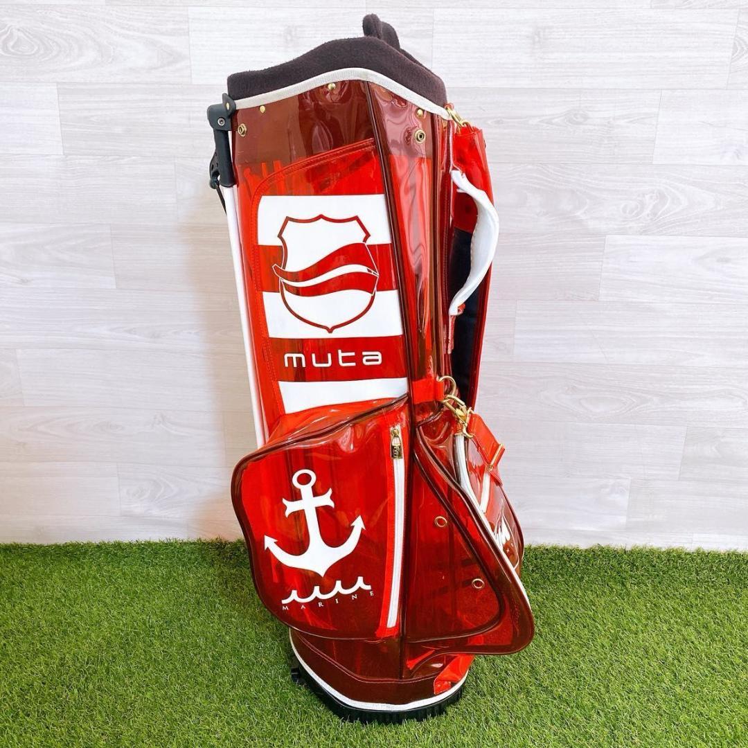 希少 レア MUTA MARINE ムータマリン キャディバッグ スケルトン