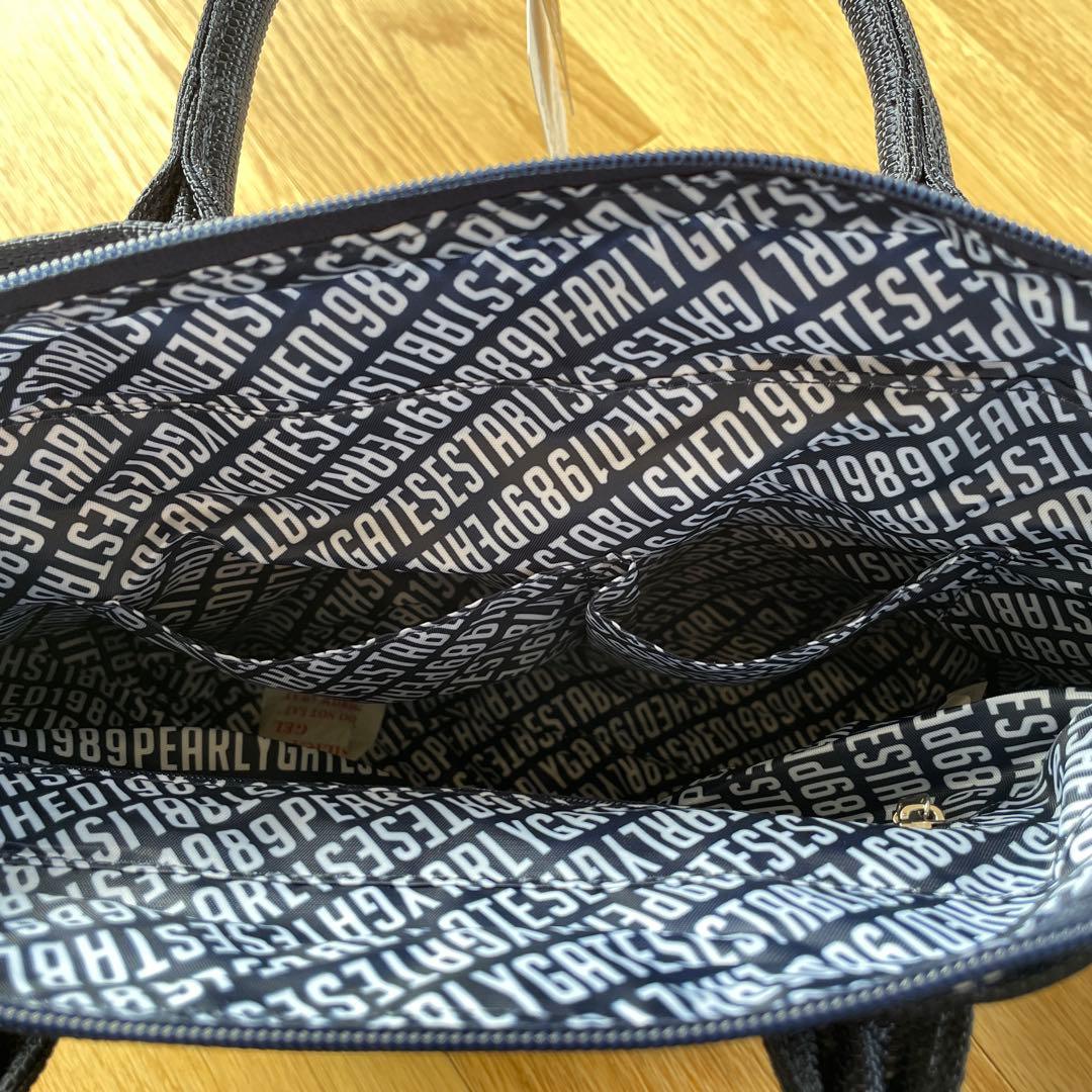 PEARLY GATES ラウンドトートバッグ - メルカリ