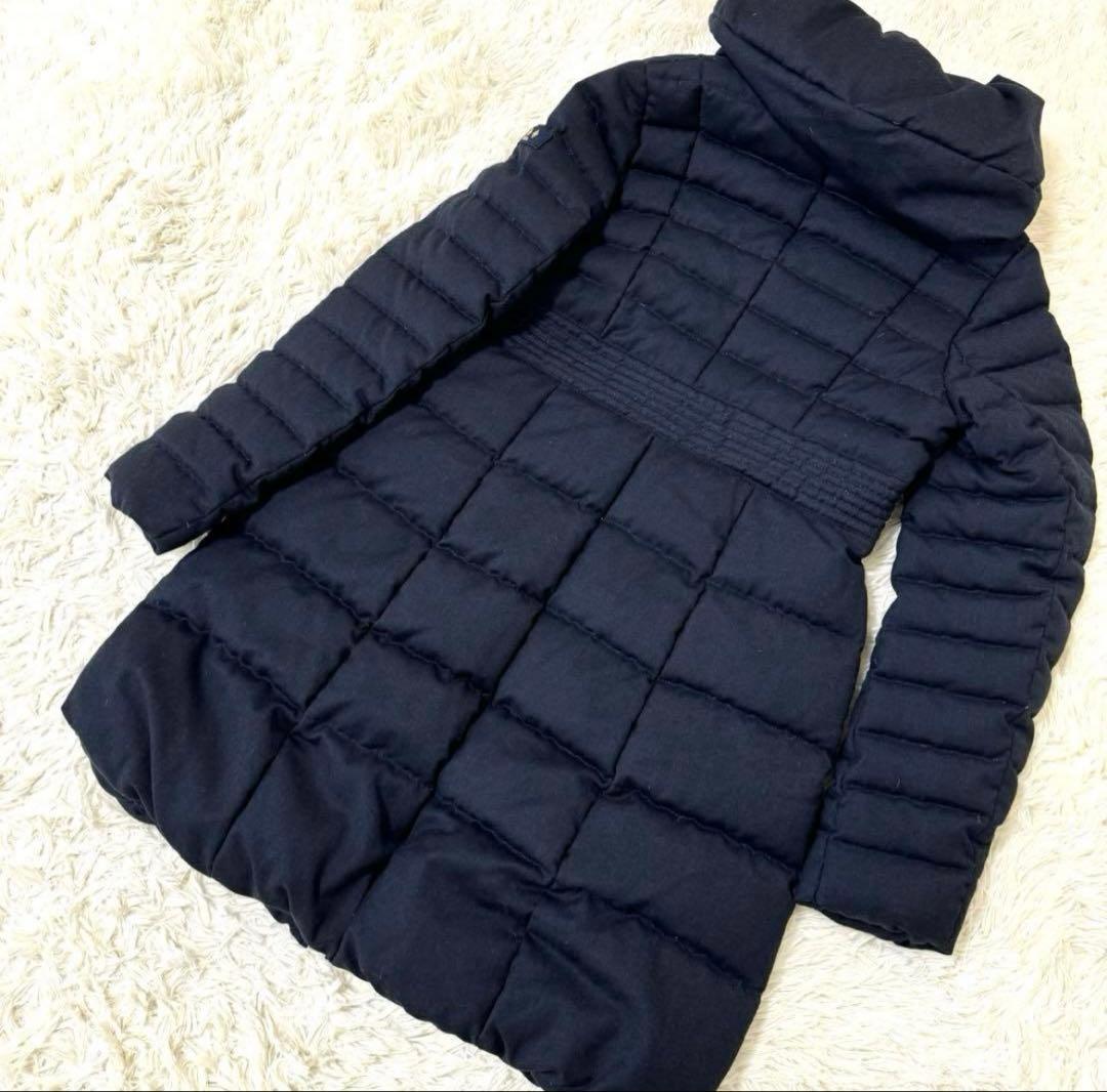 たの様専用】TATRASタトラスネイビーAラインウールロングダウンダウン