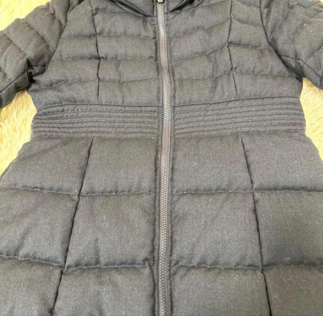 たの様専用】TATRASタトラスネイビーAラインウールロングダウンダウン