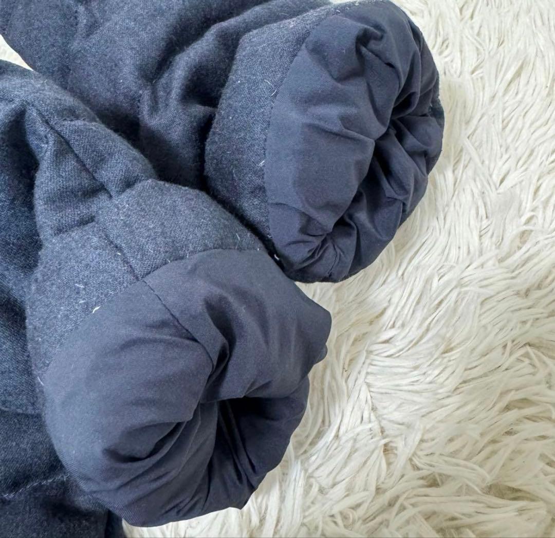 たの様専用】TATRASタトラスネイビーAラインウールロングダウンダウン