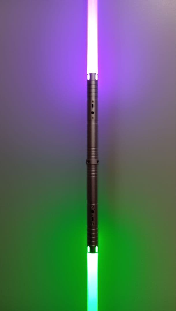 合金製ライトセーバー ダース・モール仕様 SWギミック 振動 音光 usb