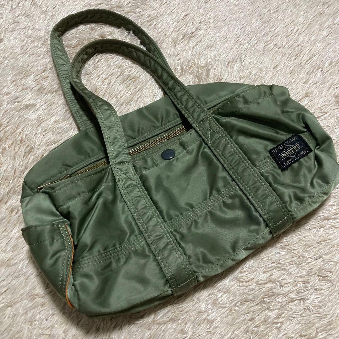 希少色】PORTER ポーター タンカー ミニボストン S セージグリーン