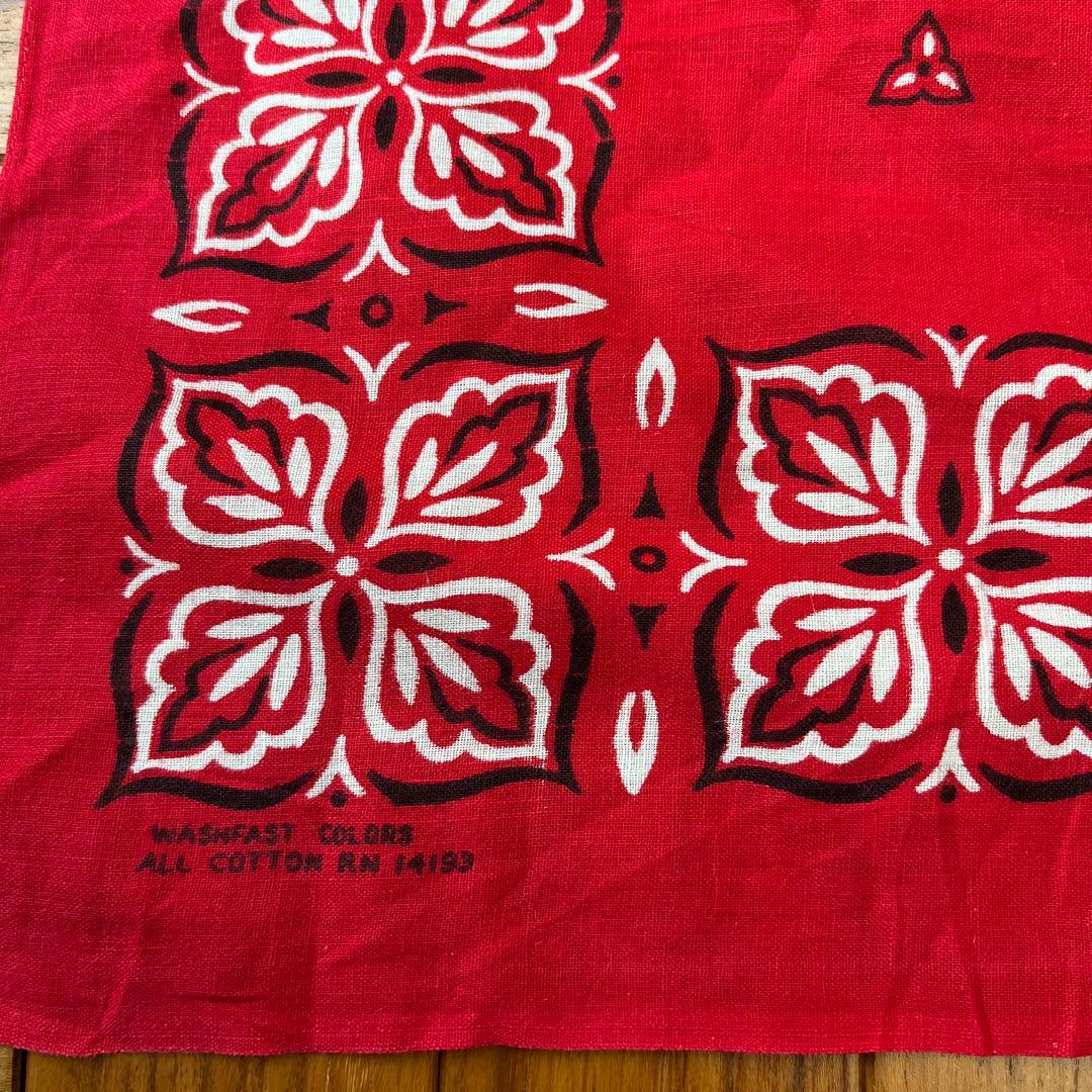 アメリカ ビンテージ バンダナ エレファント タイガー 古着 - メルカリ