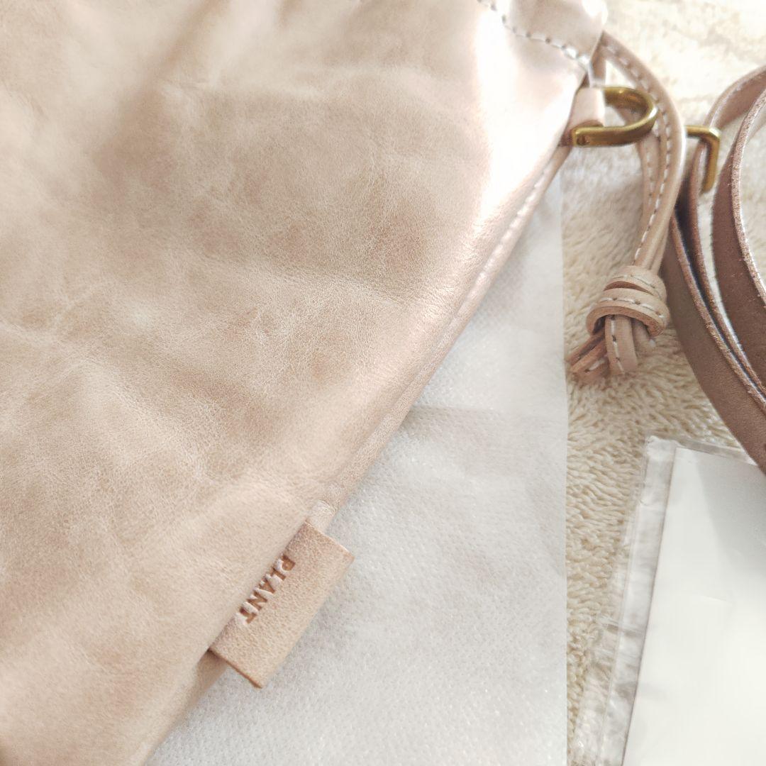 プラント アイボリー ドローストリングポーチ M 数回使用 - メルカリ