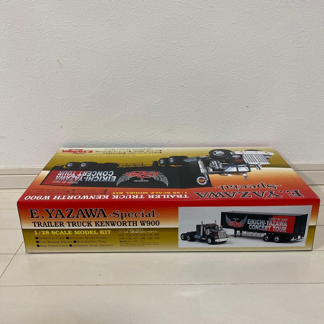 激レア！未組立 矢沢永吉 トランポ スペシャル トレーラートラック プラモデル