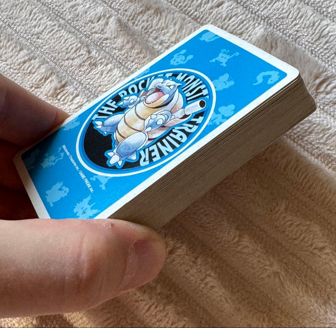 希少』ポケモン トランプ 青 カメックス - メルカリ