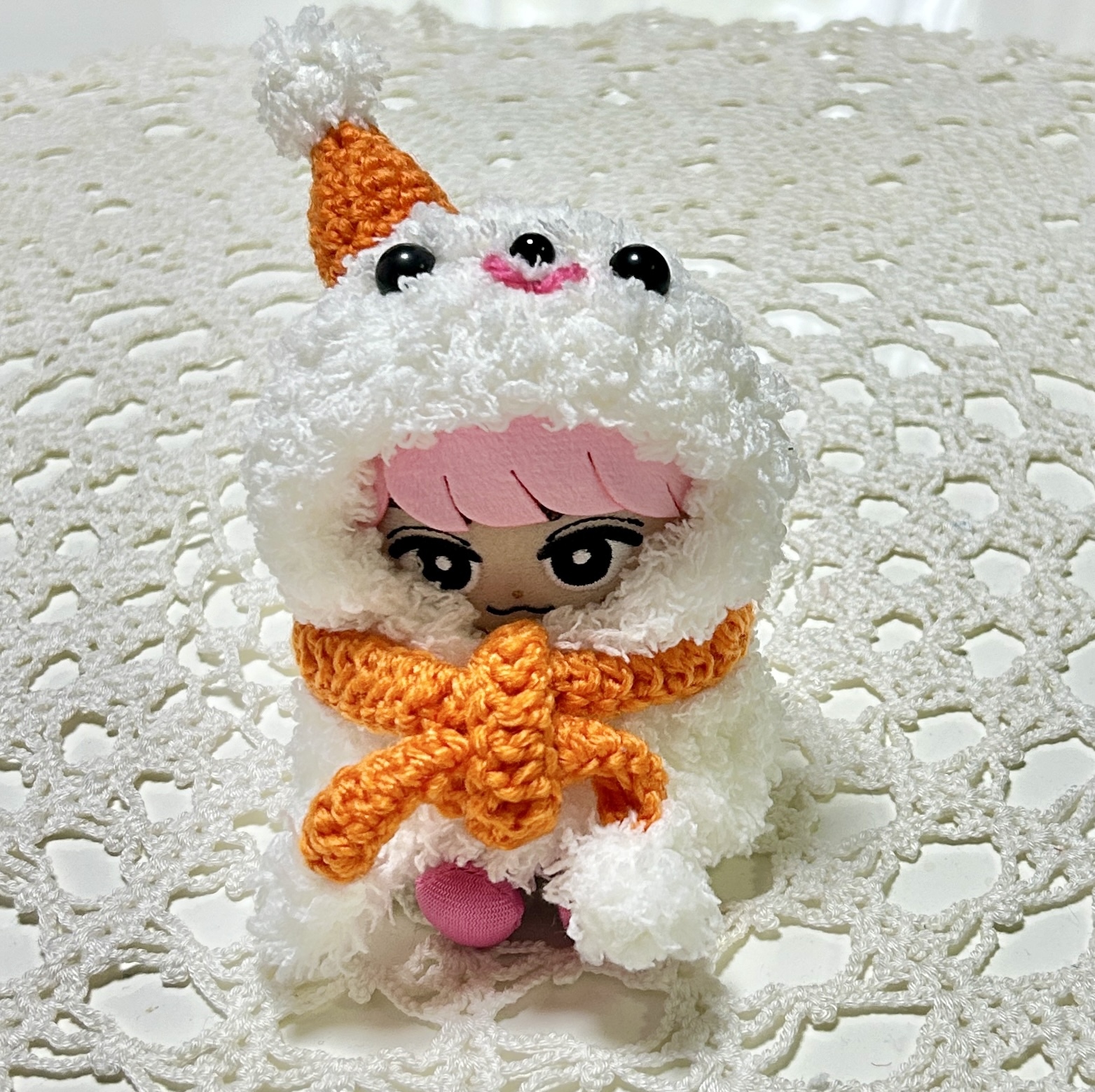 選べるメンカラ！すのチルぬいきぐるみ ぬい服チルぬい雪だるま