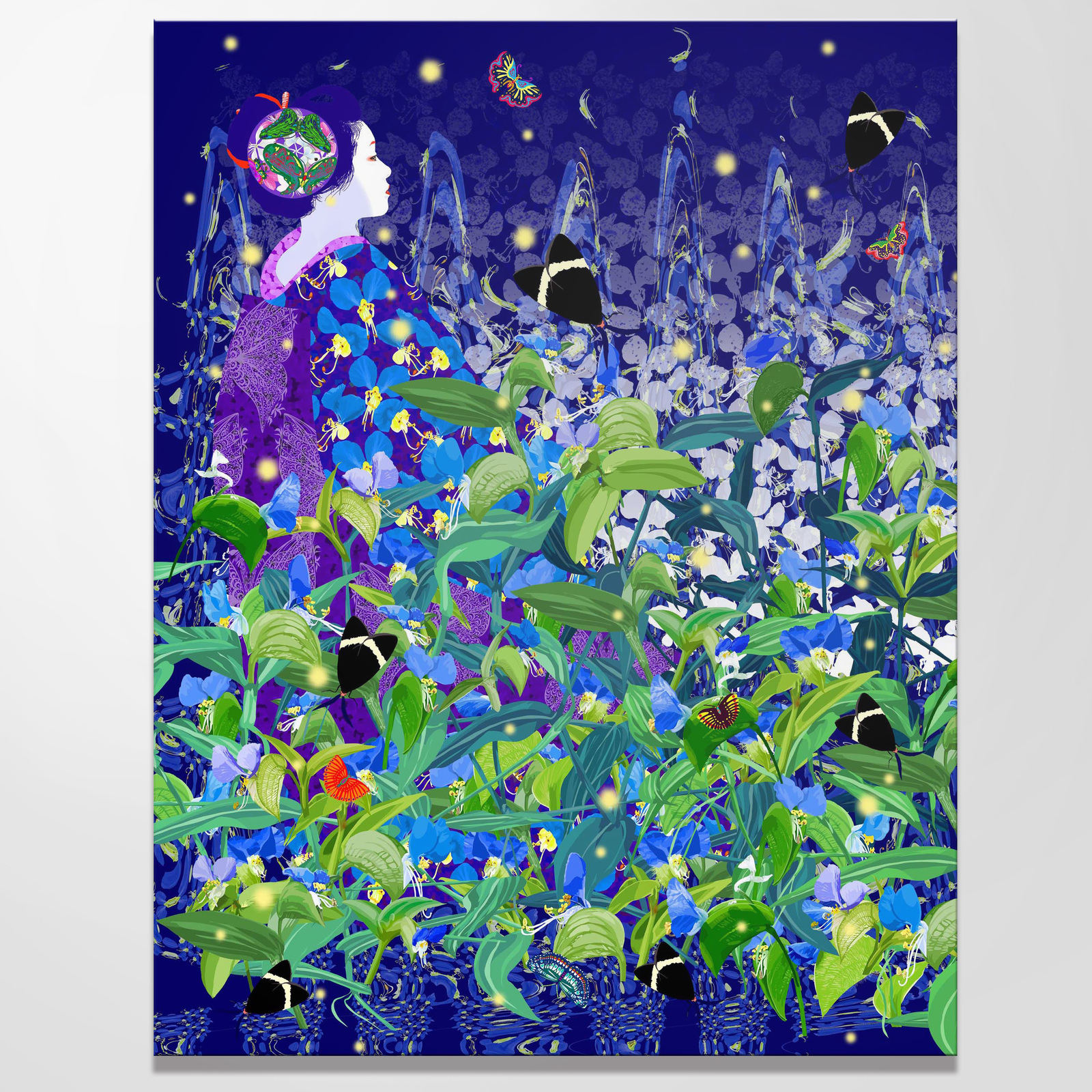 蛍 - 絵画の人気通販 | minne byGMOペパボ 国内最大級のハンドメイド