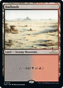 MTG badlands 3ED 英語 リバイズド MTG badlands 3ED 英語 リバイズド